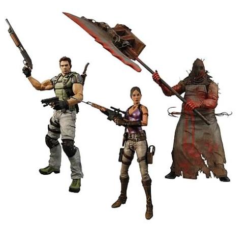 resident evil action figures The case comes with 14 figures which include 6