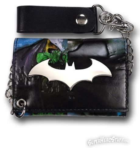 batman leather wallet