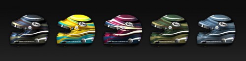 Racing helmet Safari 5 colors Image