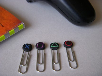 ps3 controller paperclips design