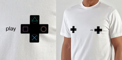 sony ps3 controller t shirt design