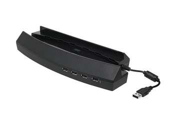 New PS3 4 Port USB Charge Stand looks Slim and Cool