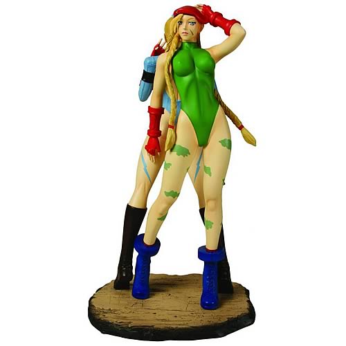 street fighter cammy resin statue