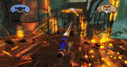 Sly Cooper Thieves In Time Boss Fight El Jefe Level Image