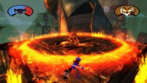 Sly Cooper Thieves In Time Boss Fight El Jefe Image