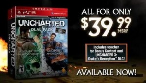 Uncharted Greatest Hits Dual Pack Screen