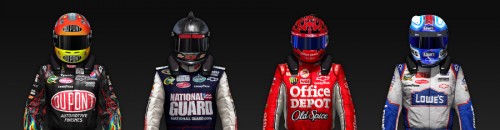 NASCAR Diver 2010 Helmet and Suit Image