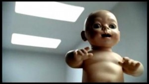 PS3 Baby Commercial Screencap