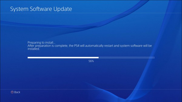 PlayStation 4 system software update