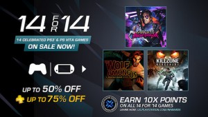 PlayStation Network’s 14 For ‘14 Sale image