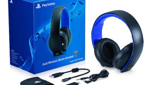 PlayStation Gold stero headset image 1